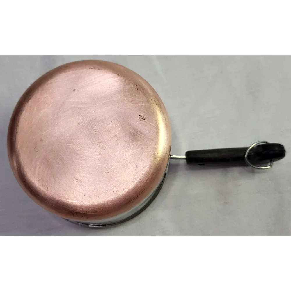 Revere Ware Measuring Cup Vintage Copper Bottom Stainless Steel USA Kitchen